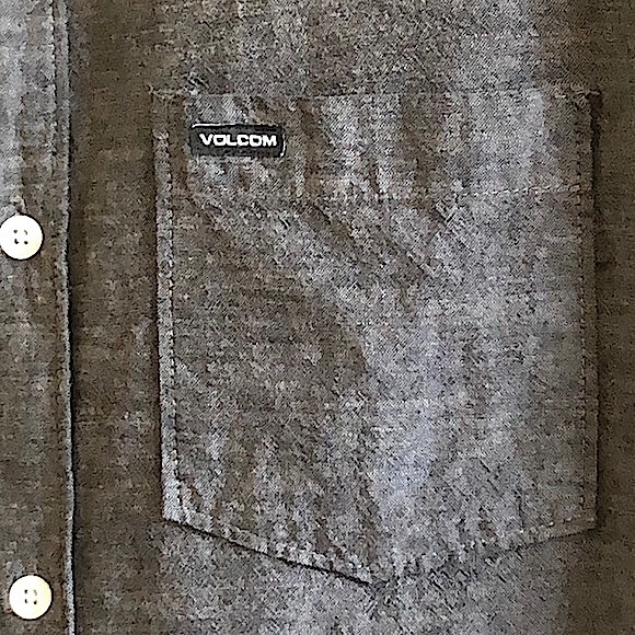 Volcom Modern Fit Button Down Shirt - Picture 4 of 10